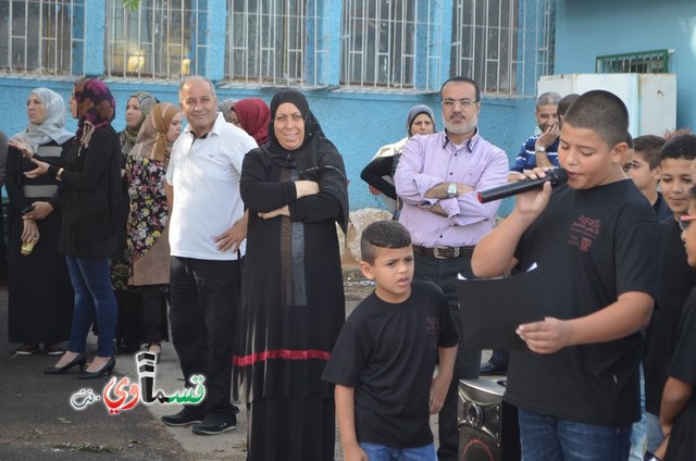  براعم جنة ابن رشد ضيوفاً على المدرسة  الثانوية الشاملة عشية الذكرى ال 59 لمجزرة كفرقاسم 